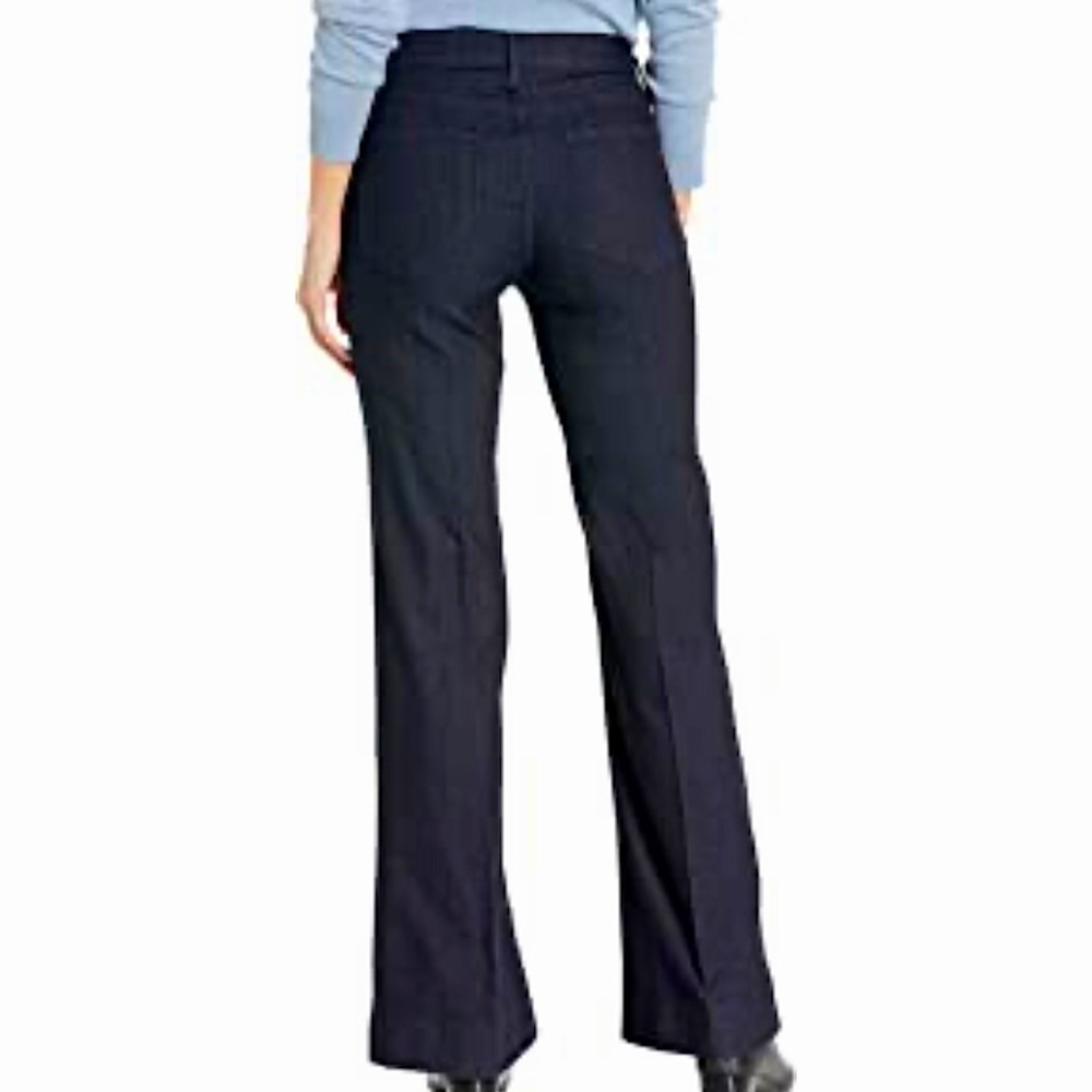 NYDJ Wide Leg Trouser Jeans Teresa  Dark Wash - Picture 2 of 16